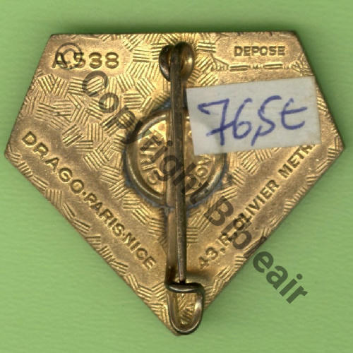 A0538  ESCADRILLE ENTRAINEMENT ET CALIBRATION 1.17  ORAN LA SENIA  DrPNOM Dep+Past Guilloche vrac Src.Y.GENTY 68Eur07.12 